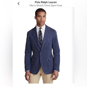 🆕 Polo Ralph Lauren Men's Stretch Chino Sport Coat. Size XL. NWT